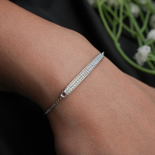 925 Silver Cherry Adjustable Bracelet - iAMORY