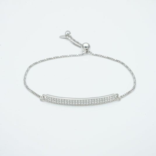 925 Silver Cherry Adjustable Bracelet - iAMORY