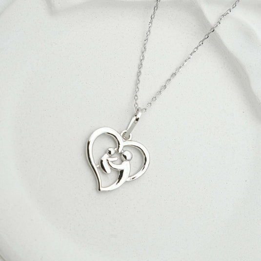 925 Silver Mom & Newly Born Love Lariat - iAMORY