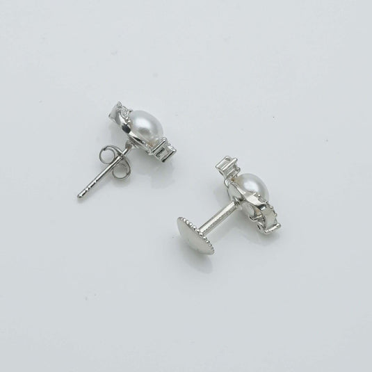 925 Silver Pearlescent Earrings - iAMORY