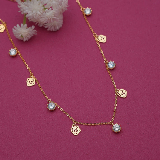 Bloom & Bling Charm Chain 925 Sterling Silver - iAMORY