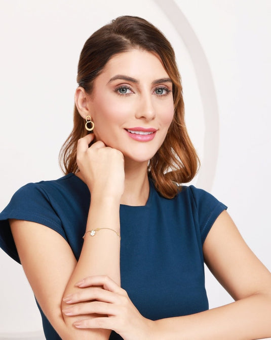 Blooming Charm 925 Sterling Silver Bracelet - iAMORY