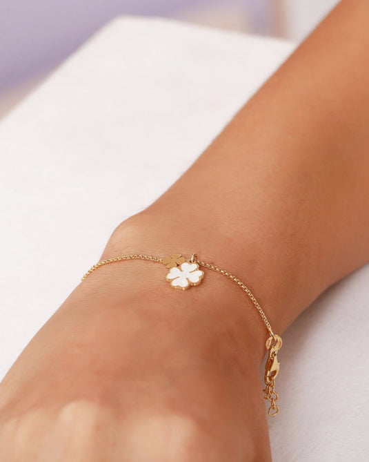 Blooming Charm 925 Sterling Silver Bracelet - iAMORY