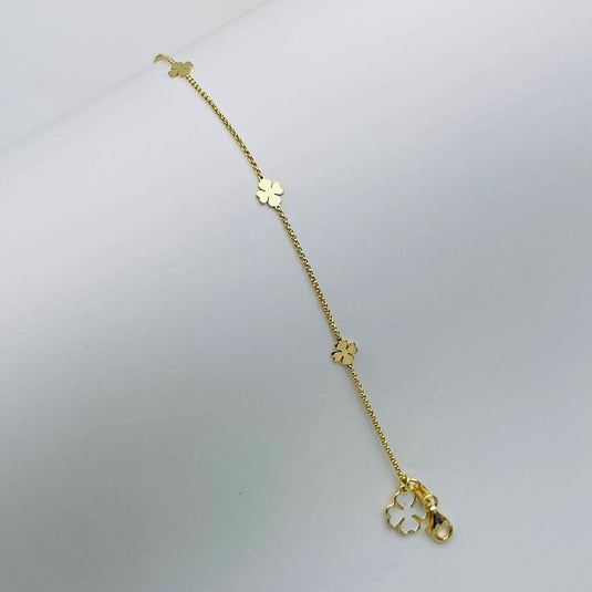 Blooming Charm 925 Sterling Silver Bracelet - iAMORY