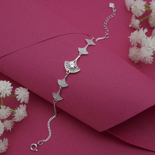 Eliora Luxe CZ 925 Sterling Silver Bracelet - iAMORY