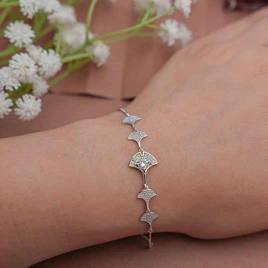 Eliora Luxe CZ 925 Sterling Silver Bracelet - iAMORY