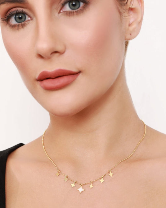 Eternal Spark 925 Sterling Silver Charm Chain - iAMORY