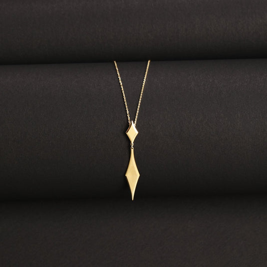 Golden Mirage 925 Sterling Silver Chain Pendant - iAMORY