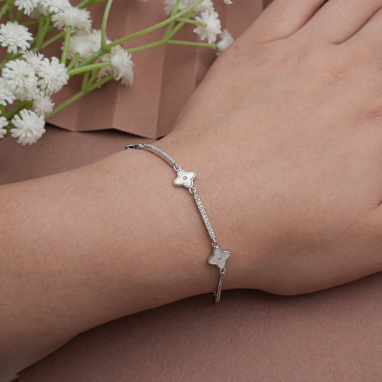 Lily Lustre Bracelet – 925 Sterling Silver - iAMORY