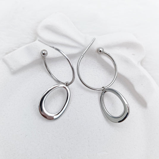 Luna Luxe Drops 925 Sterling Silver Earrings - iAMORY