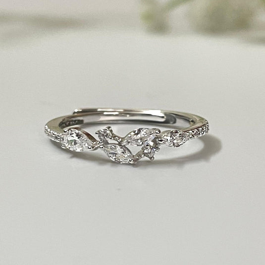 Lushline Band 925 Sterling Silver Ring - iAMORY