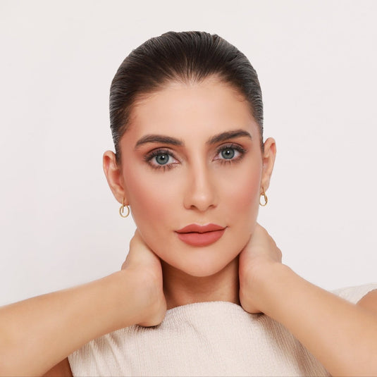 Refined Loop 925 Sterling Silver Earrings - iAMORY