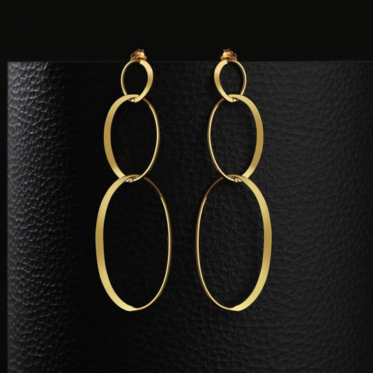 Sera D’Oro 925 Sterling Silver Earrings - iAMORY