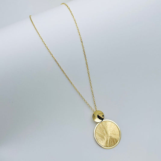 Sole Shine 925 Sterling Silver Chain Pendant - iAMORY