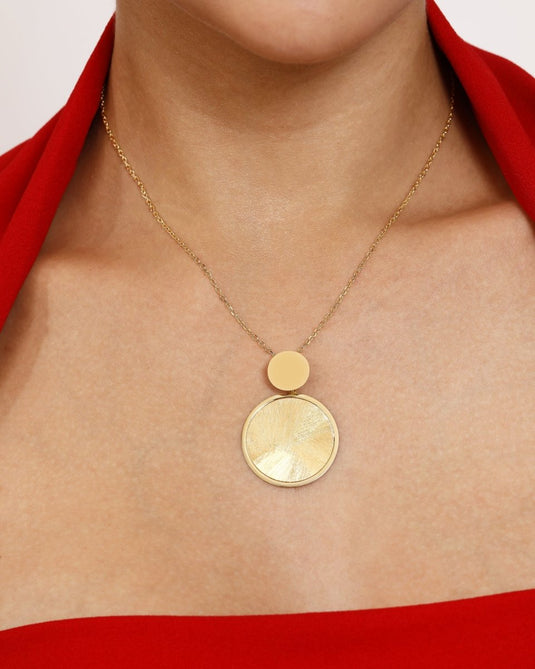 Sole Shine 925 Sterling Silver Chain Pendant - iAMORY