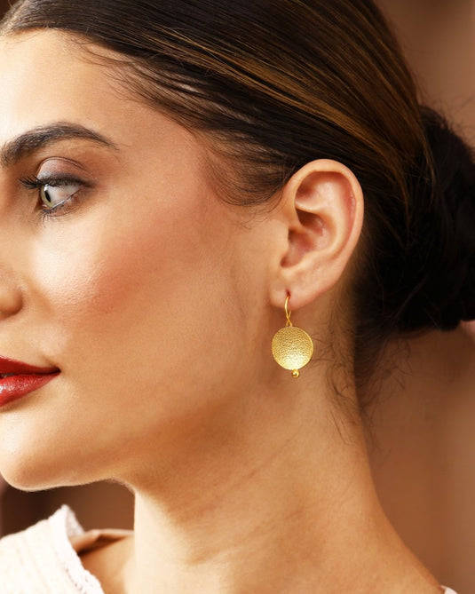 Sunlit Minimal 925 Sterling Silver Earrings - iAMORY