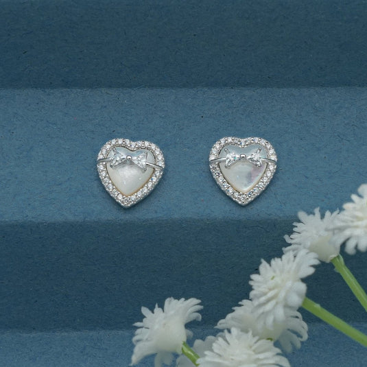 Timeless Love 925 Sterling Silver Earrings - iAMORY