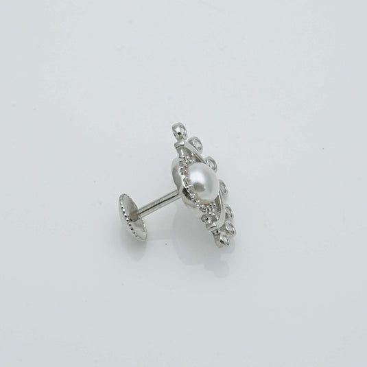 925 Silver Moonlit Pearl Earrings - iAMORY