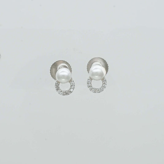 925 Silver Twilight Pearl Studs - iAMORY
