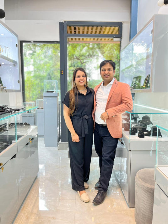 Archit Jain Anokhi Jain founders iAMORY D2C Silver Gold Jewellery Brand