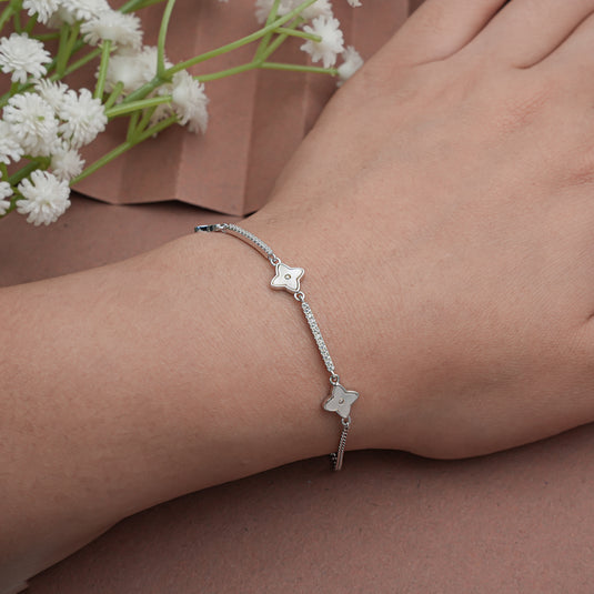 Lily Lustre Bracelet – 925 Sterling Silver