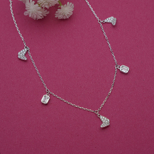 Butterfly Blink Charm Chain 925 Sterling Silver