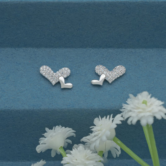 Little Amore 925 Sterling Silver Studs