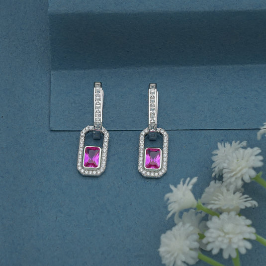 Allure Detachable 925 Sterling Silver Bali Earrings