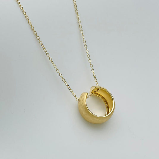 Golden Crest 925 Sterling Silver Chain Pendant