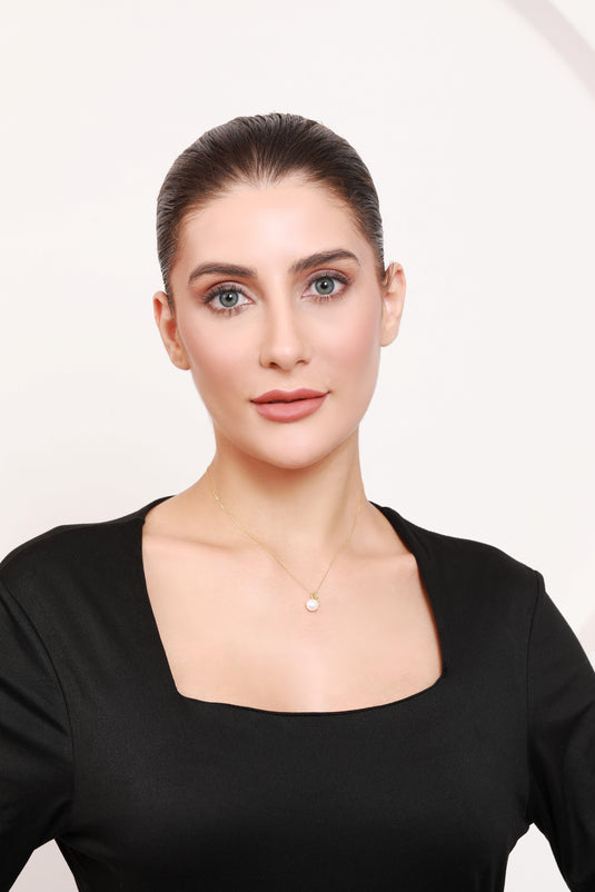Heaven Drop Chain Pendant 925 Sterling Silver Model 
