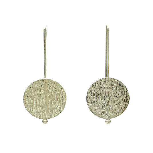 Moonlit Minimal 925 Sterling Silver Earrings