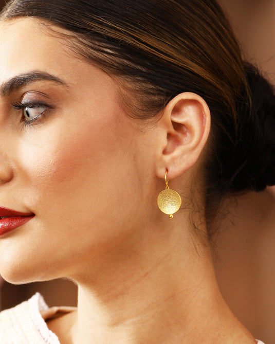 Sunlit Minimal 925 Sterling Silver Earrings