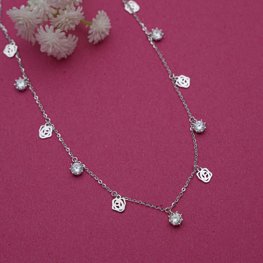 Bloom & Bling Charm Chain 925 Sterling Silver - iAMORY