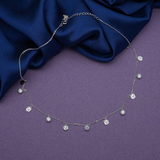 Bloom & Bling Charm Chain 925 Sterling Silver - iAMORY