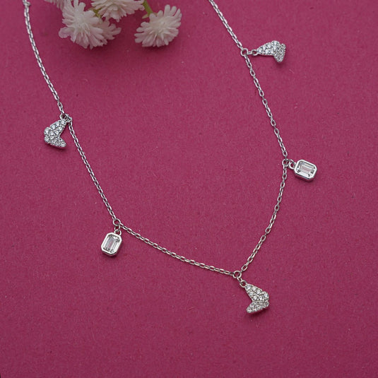Butterfly Blink Charm Chain 925 Sterling Silver - iAMORY