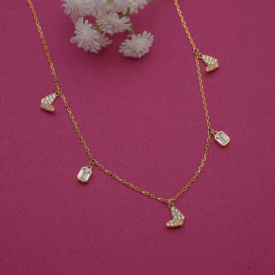 Butterfly Blink Charm Chain 925 Sterling Silver - iAMORY