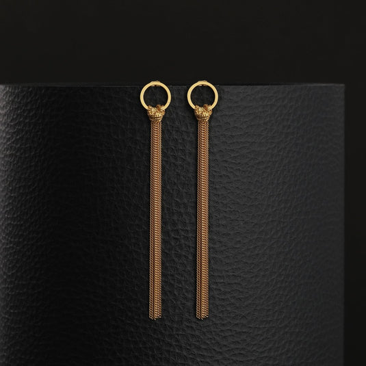 Eternal Drape 925 Sterling Silver Earrings - iAMORY