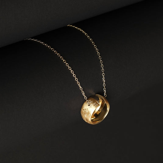 Golden Crest 925 Sterling Silver Chain Pendant - iAMORY