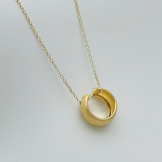 Golden Crest 925 Sterling Silver Chain Pendant - iAMORY