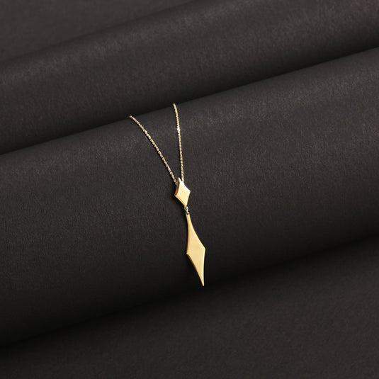 Golden Mirage 925 Sterling Silver Chain Pendant - iAMORY