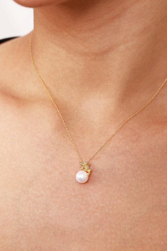 Heaven Drop Chain Pendant 925 Sterling Silver - iAMORY