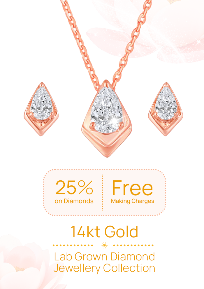 Lab grown diamond jewellery banner iAMORY mobile