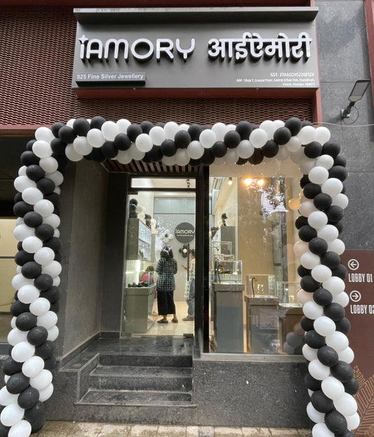 iAMORY first 925 silver jewellery store outside view in Chandivali Powai Mumbai