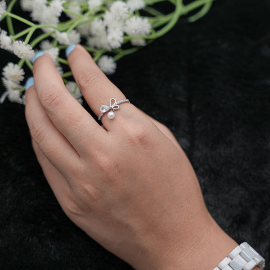 Pearl Promise 925 Silver Ring - iAMORY