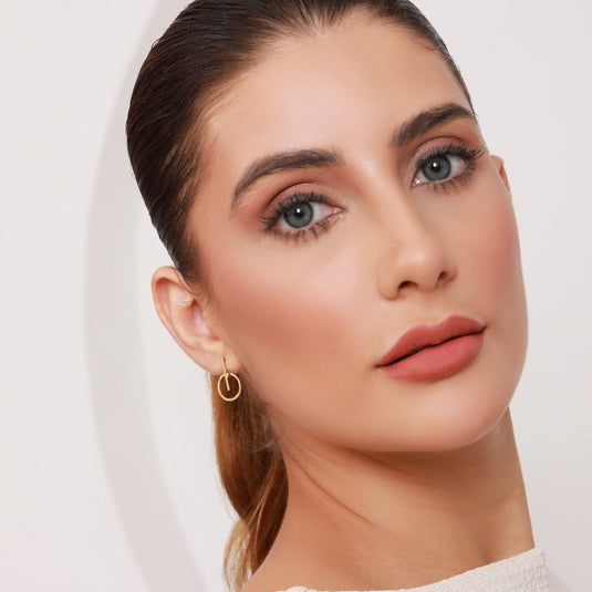 Refined Loop 925 Sterling Silver Earrings - iAMORY