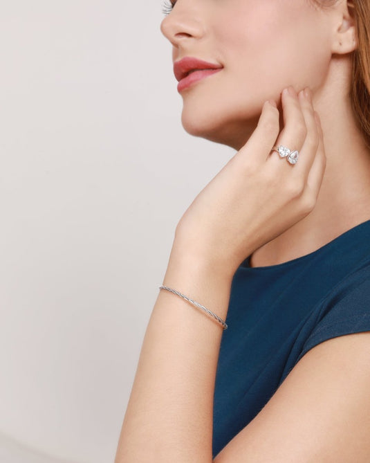 Rope Italian Bracelet - 925 Sterling Silver - iAMORY