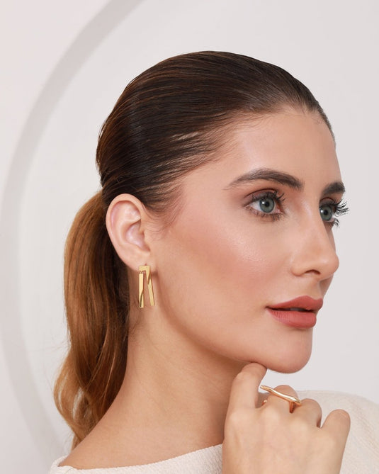 Sculpted Curve 925 Sterling Silver Italian Ring - iAMORY